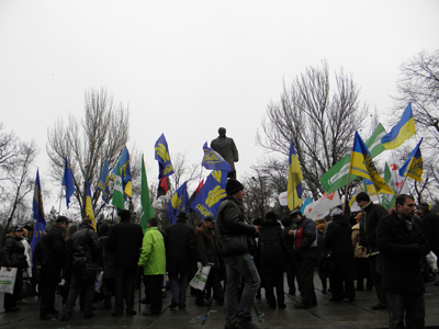 Новый Регион: В Одессе националисты и Дарт Вейдер отметили День соборности Украины (ФОТО)