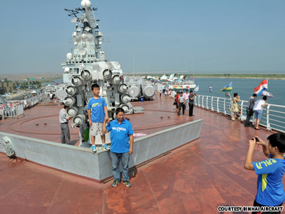 Новый Регион: Крейсер ''Киев'' в Китае превратили в отель класса ''люкс'' (ФОТО)