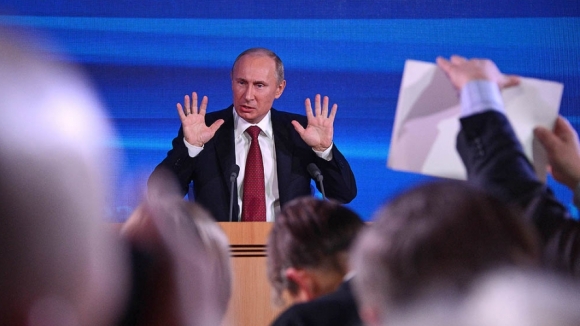 Пресс-конференция Путина превратилась в спор с журналистами